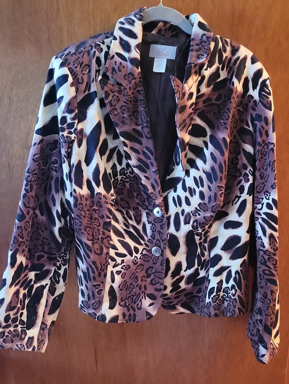Animal Print Women’s Blazer Jacket